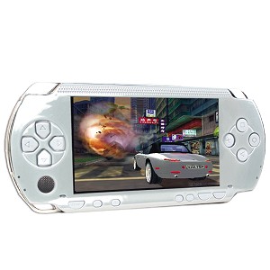 PSP Replacement Faceplate + Buttons (White)